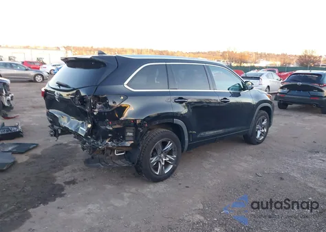 2017 Toyota Highlander Limited Platinum z USA, uszkodzony, nr VIN 5TDDZRFH0HS388395